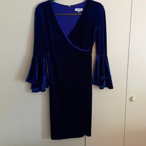 Calvin Klein Royal Blue dress
